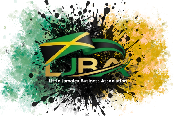 Illustration of diverse business owners in Little Jamaica